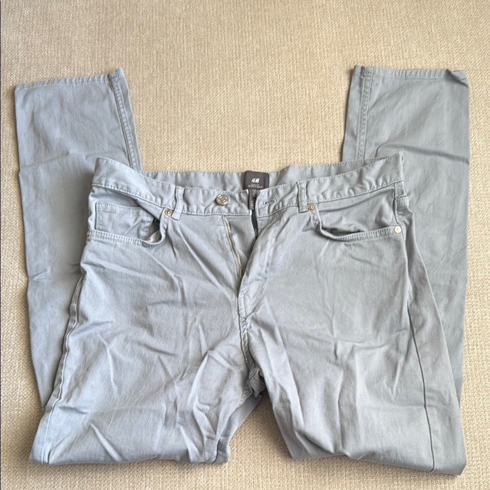 H&M Slim Fit Gray Pants
